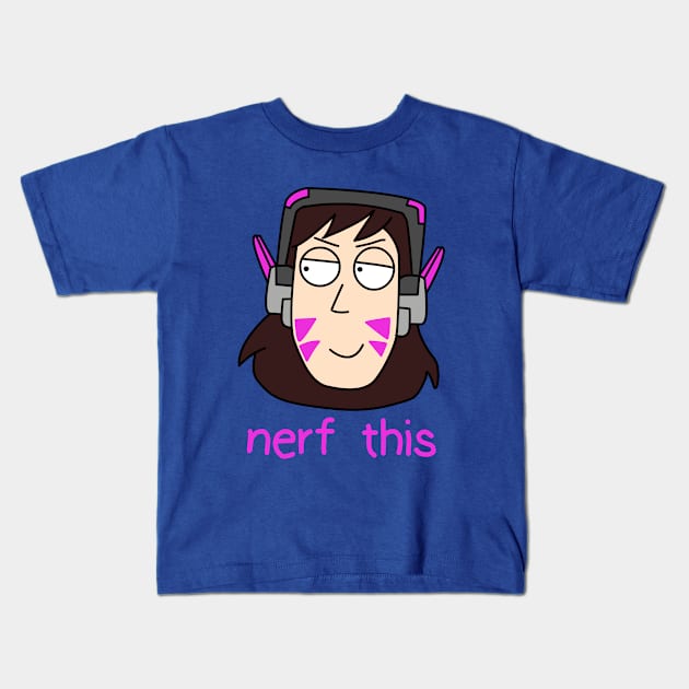 dva neft this overwatch Kids T-Shirt by ahmedelsiddig